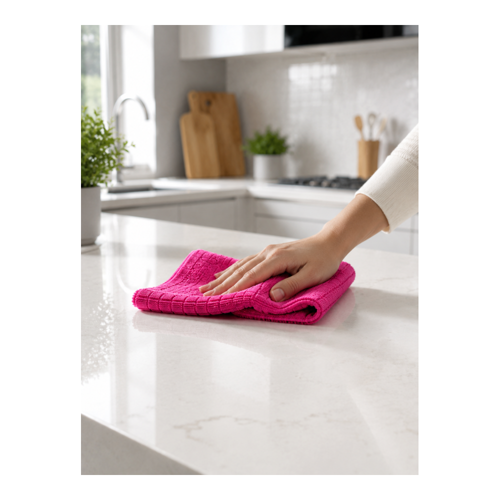 Mikrofiber Temizlik Bezi Cam, Ayna, Mobilya ve Tezgah İçin