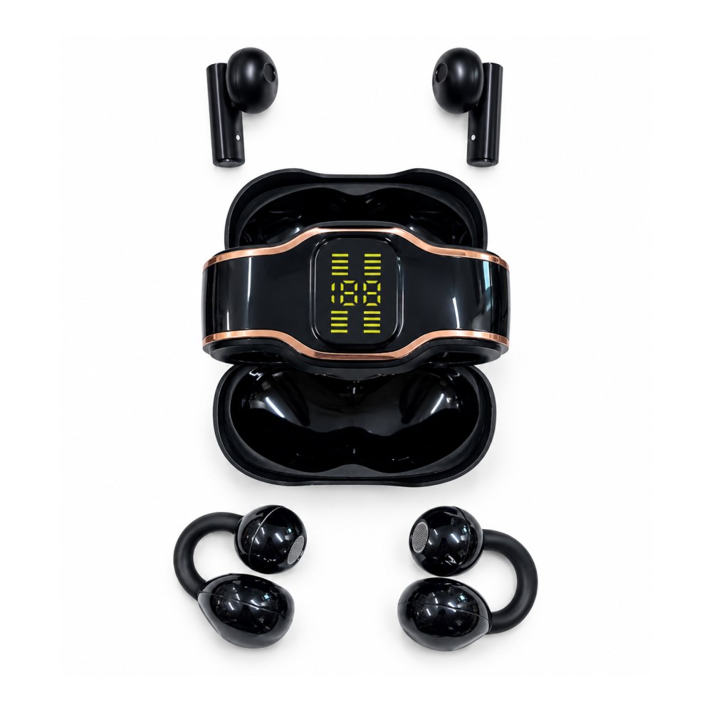 Yeni Nesil 4 Kulaklıklı TWS Bluetooth Kulaklık Seti ANC ve Dokunmatik Kontrol