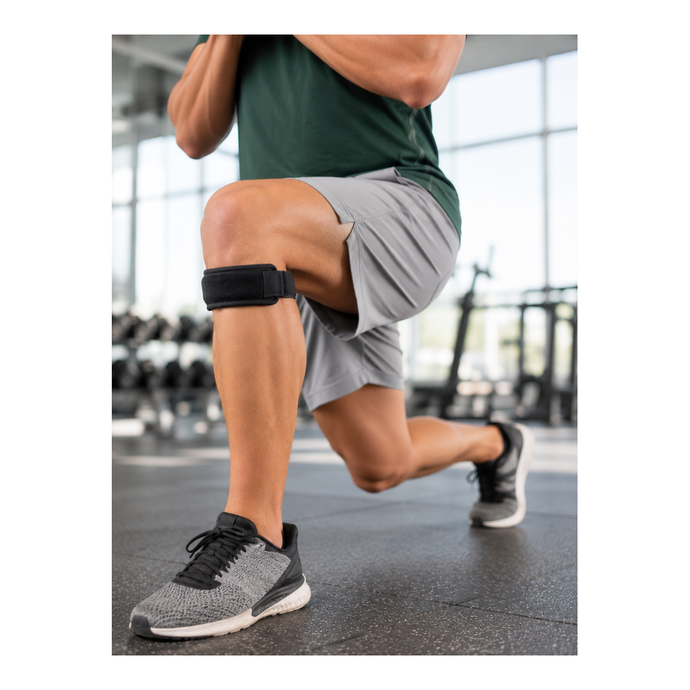 Ayarlanabilir Tendon Destek Bandı Diz Altı Spor Koşu Yürüyüş Bandı