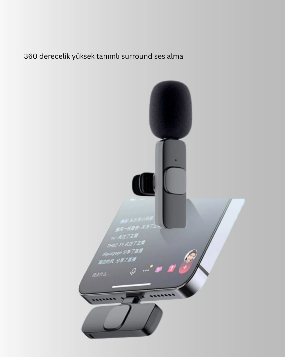 K11 YAKA MİKROFONU