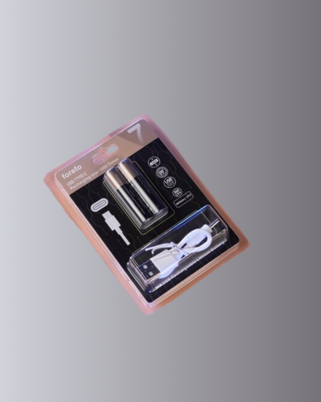AAA Boyutunda USB Şarjlı Pil – Kompakt Tasarım, Geniş Uyumluluk