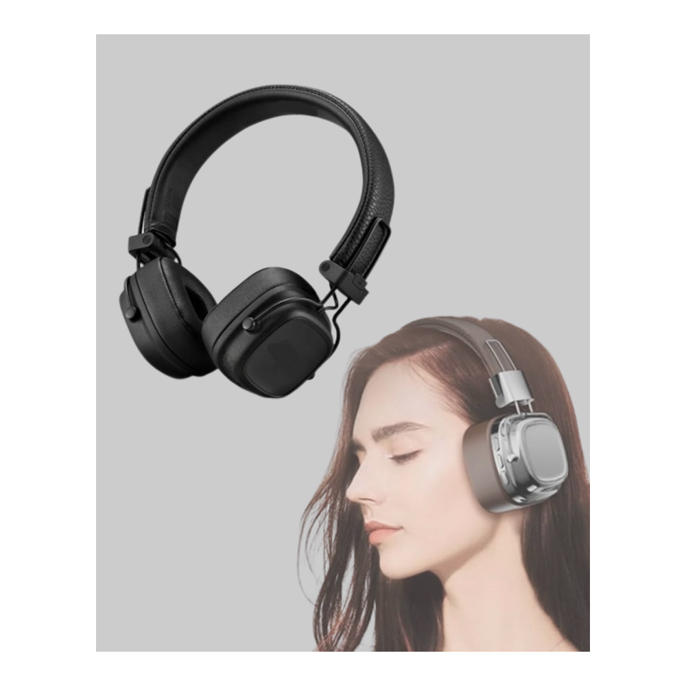 Bluetooth Kablosuz Kulak Üstü Kulaklık Katlanabilir Konforlu ve Şık Tasarımlı