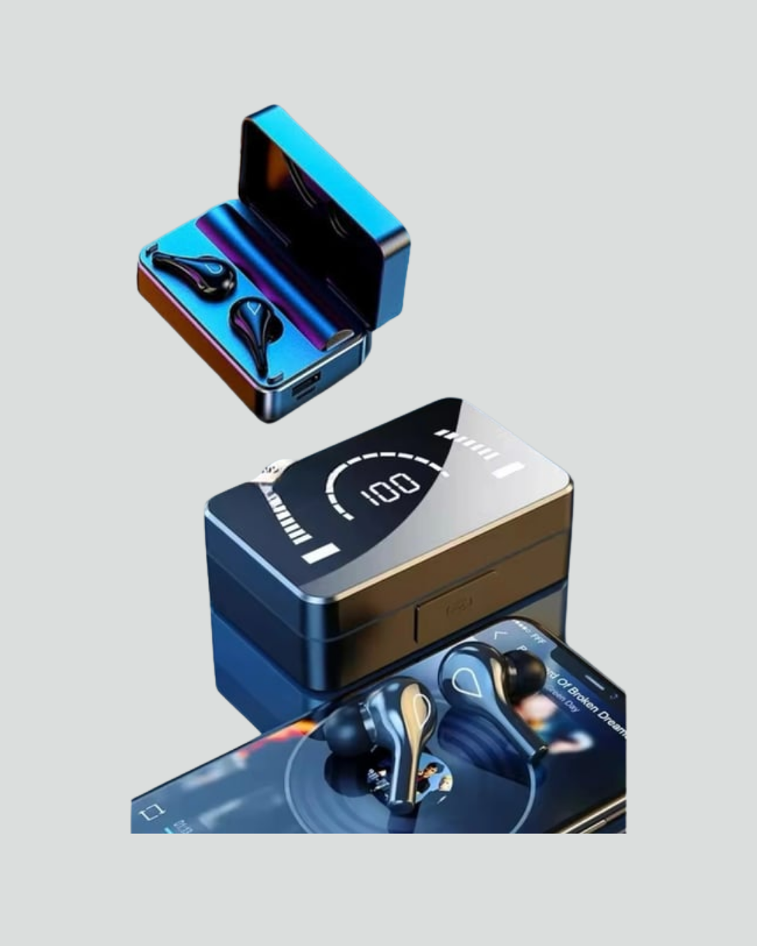 IPX Su Geçirmez Hifi Ses Kaliteli Dokunmatik Kulaklık
