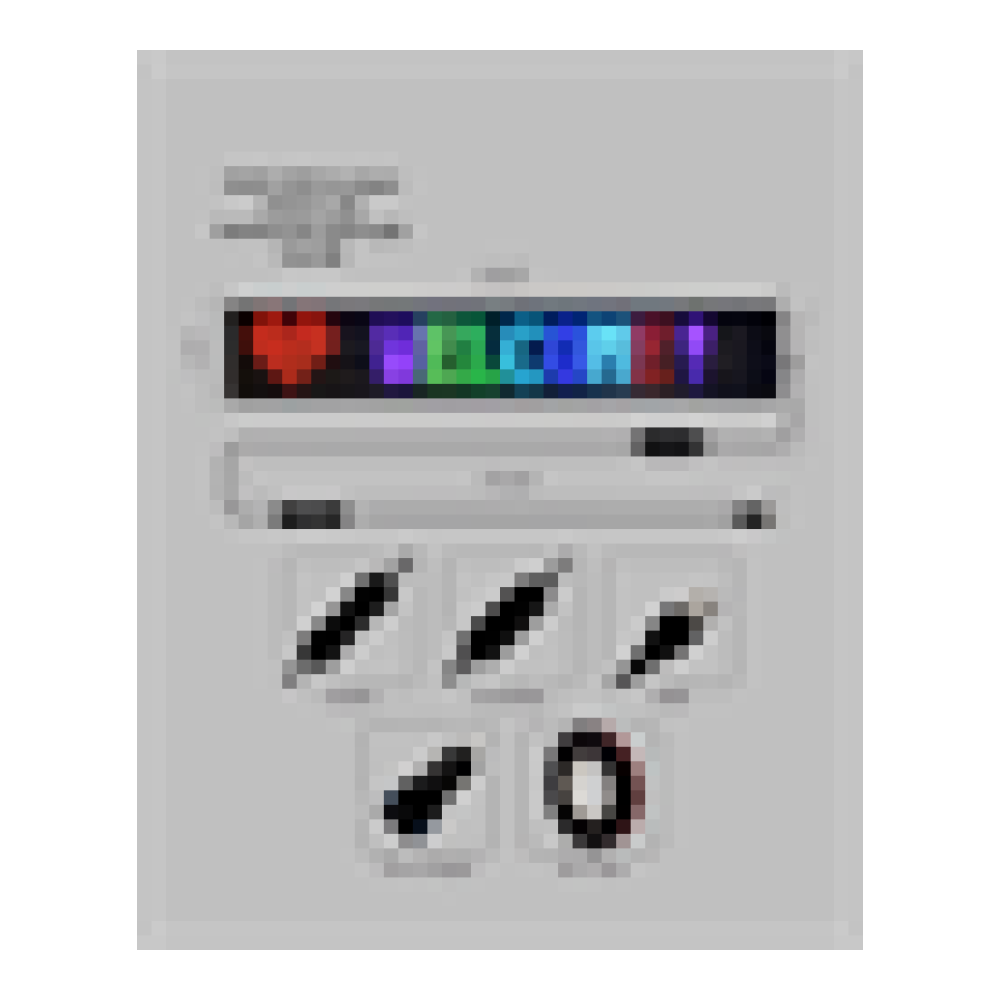 Yüksek Parlaklık Ayarlı RGB LED Ekran Kayan Yazı ve Grafik Destekli Esnek Panel