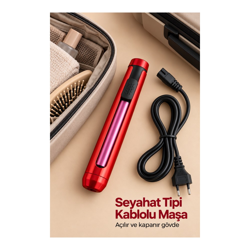 Çıkarılabilir Kablolu Seyahat Tipi Çok Amaçlı Saç Şekillendirici