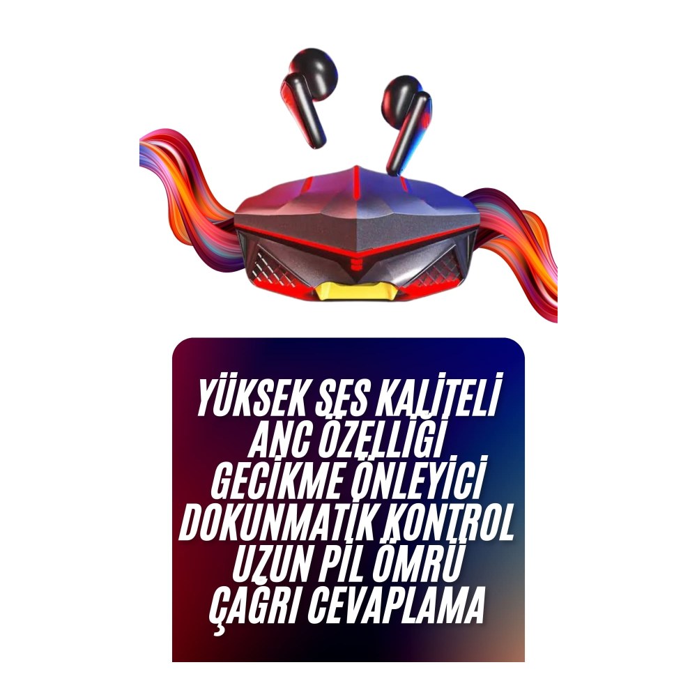 Bluetooth Kulaklık HD Ses Kaliteli Işıklı Metal Kasa Ios Android Uyumlu Mikrofonlu Yeni Nesil