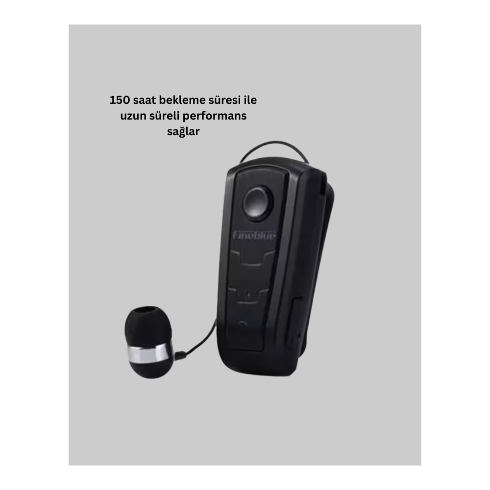 Ergonomik Bluetooth Kulaklık – 8 Saat Konuşma, Gürültü Azaltıcı Mikrofon