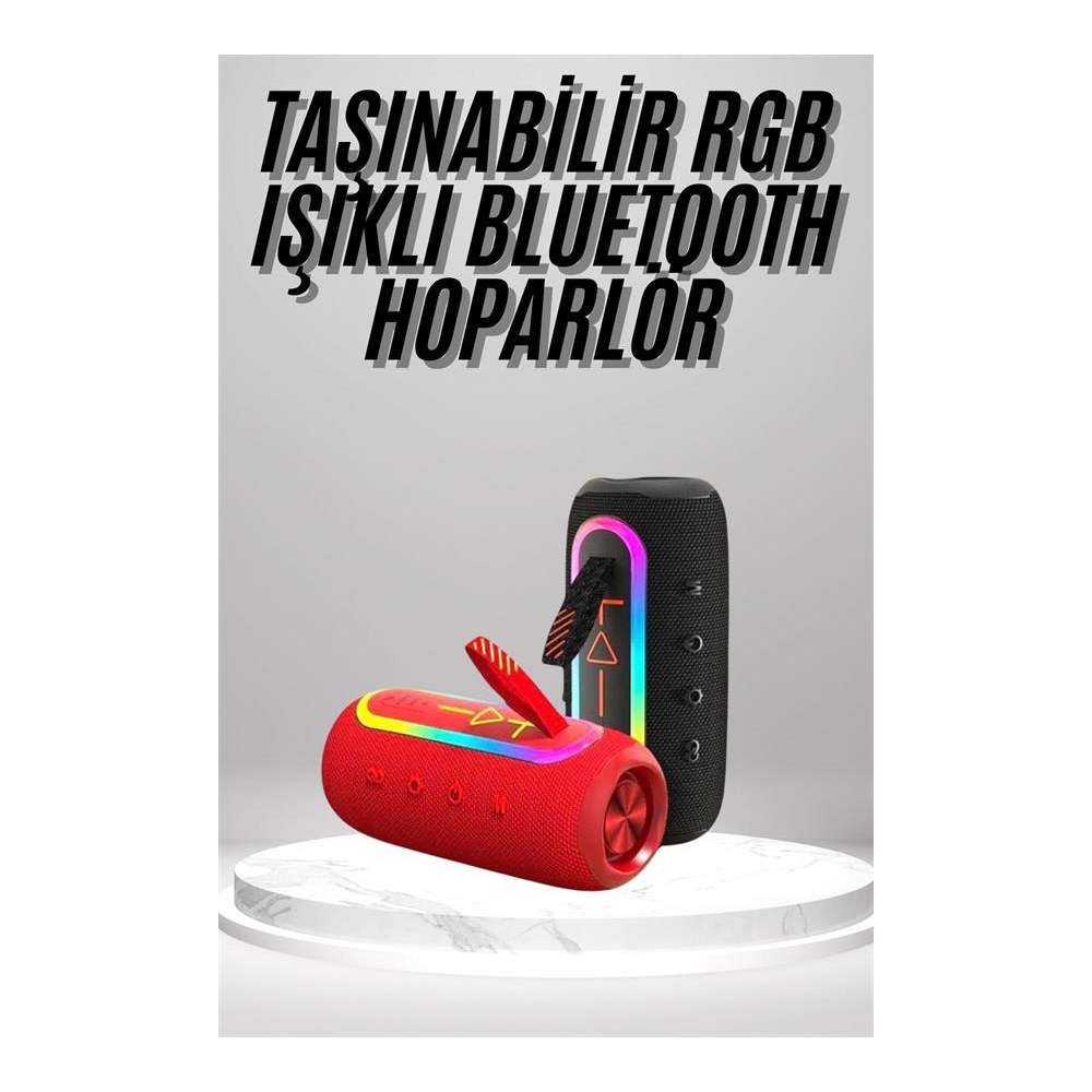 Bluetooth Hoparlör Uzun Pil Ömrü Taşınabilir Yüksek Ses Kaliteli