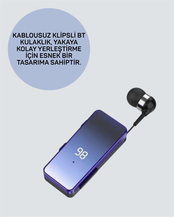 Ultra Hızlı Şarj Özellikli Type-C Bluetooth Kulaklık – 10 Dakikada %50 Şarj, 20 Dakikada Tam Dolum