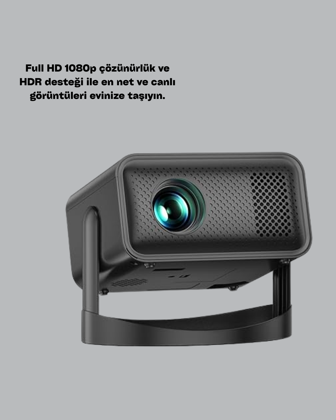 Full HD 1080P HDR Destekli Akıllı Projeksiyon Cihazı