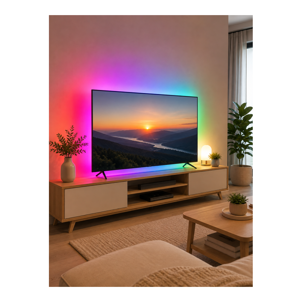 3 ÇİPLİ 5 METRE TV LED