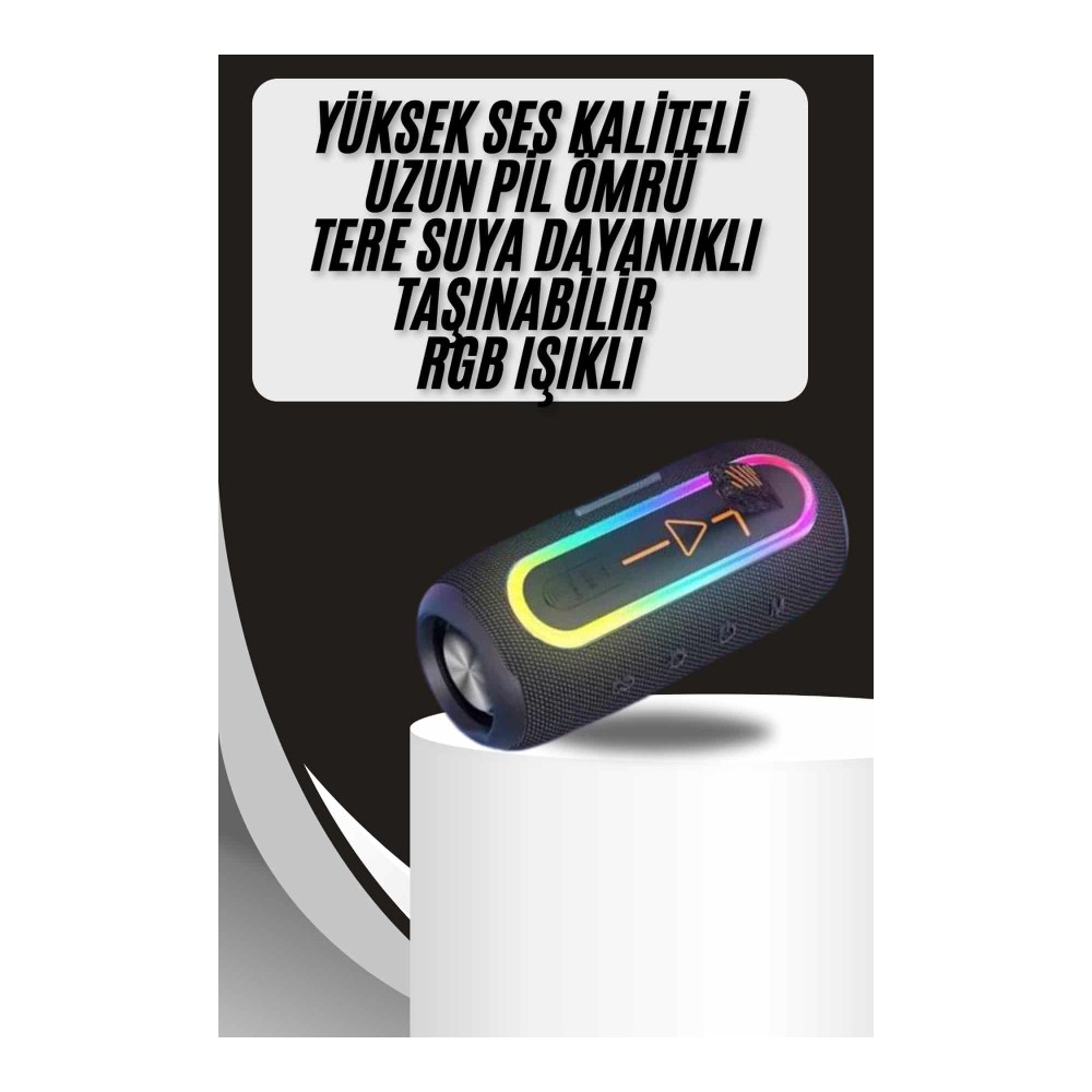 Kablosuz Bluetooth Hoparlör Taşınabilir Çoklu Bağlantılı Özelliği Yeni Nesil