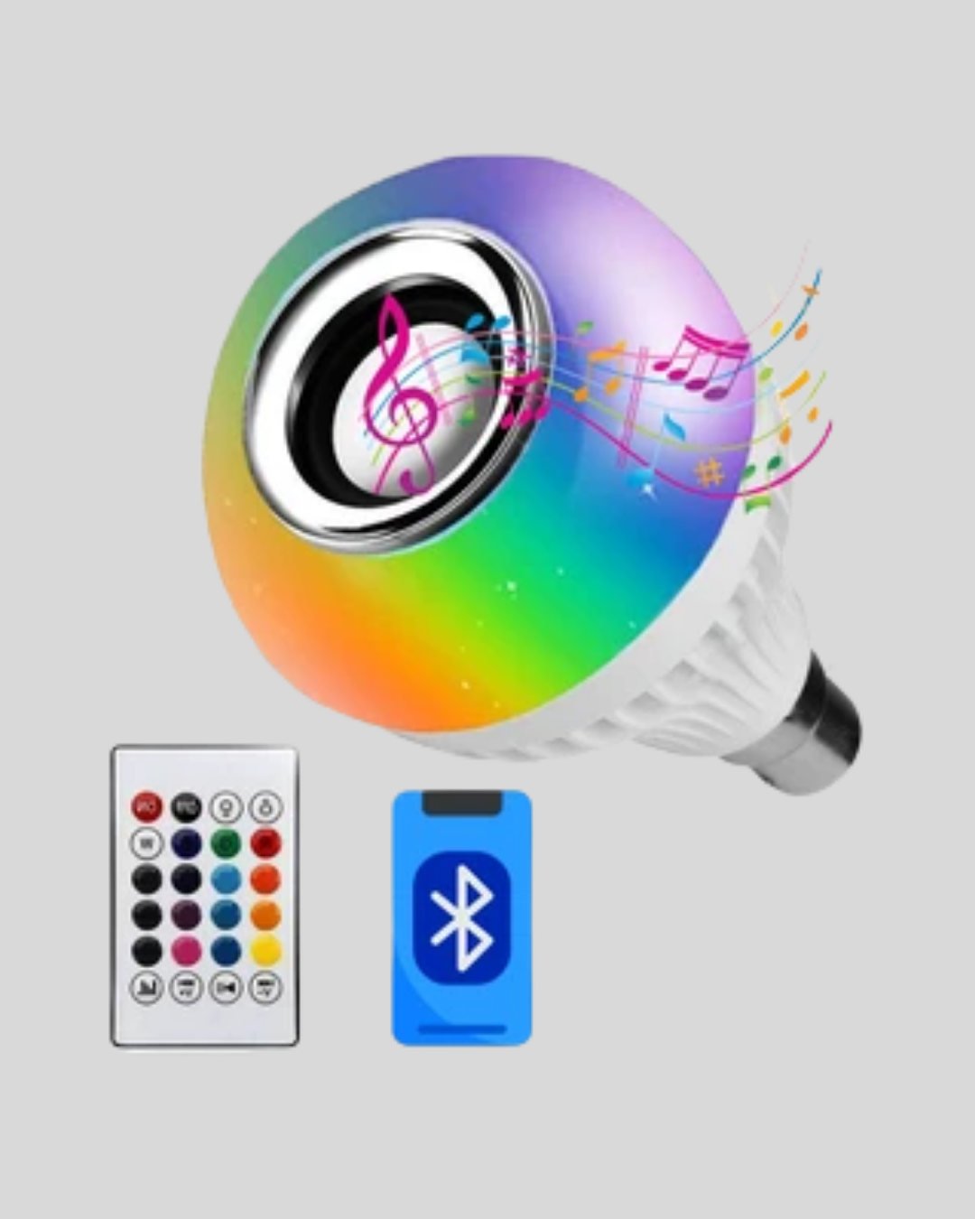 Bluetooth Bağlantılı RGB LED Ampul – Şık ve Fonksiyonel