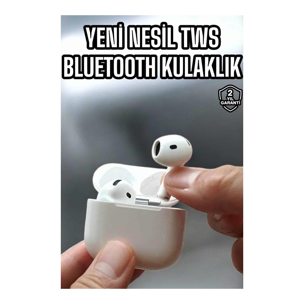 Kaliteli Ucuz İOS ve Android Uyumlu TWS Bluetooth Kulaklık ANC Özelliği Yeni Nesil
