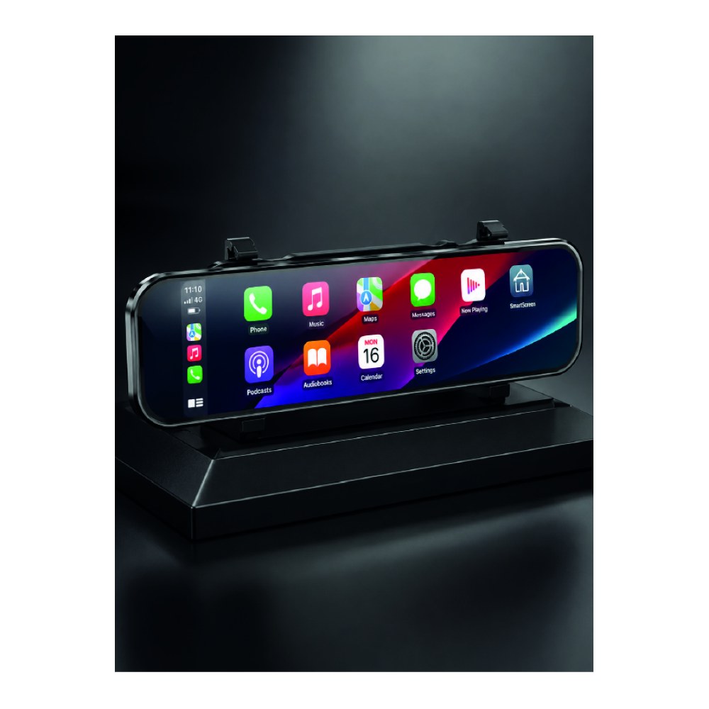 Araç İçi Ayna Carplay Dokunmatik Multimedya ve Kamera Kayıt Ekranı