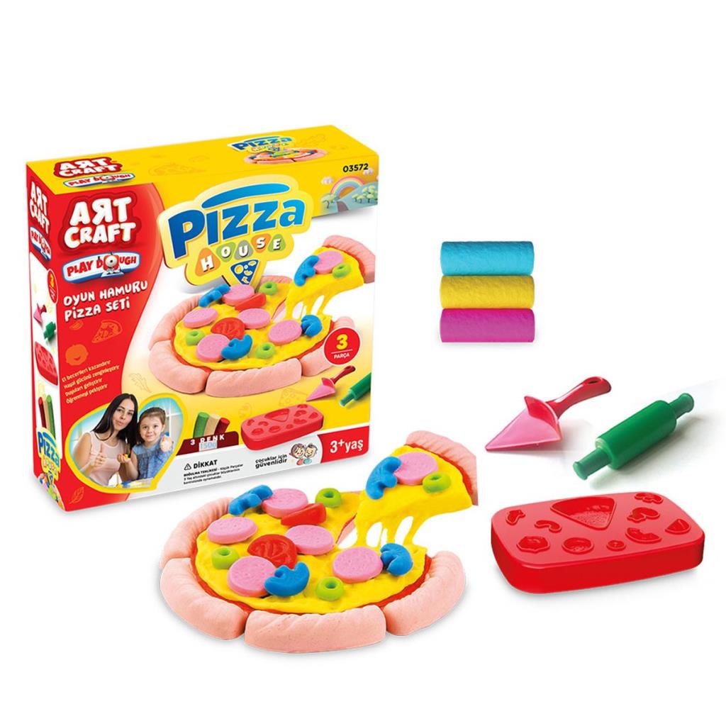 03572 PIZZA SET GAME HAMURU150 GR.