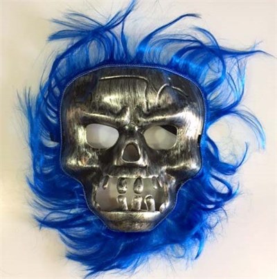 Halloween Navy Blue Mask