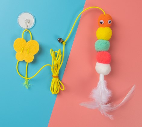 Elasti̇k Kendi̇nden Yapışkanlı Solucan Kedi̇ Oltası